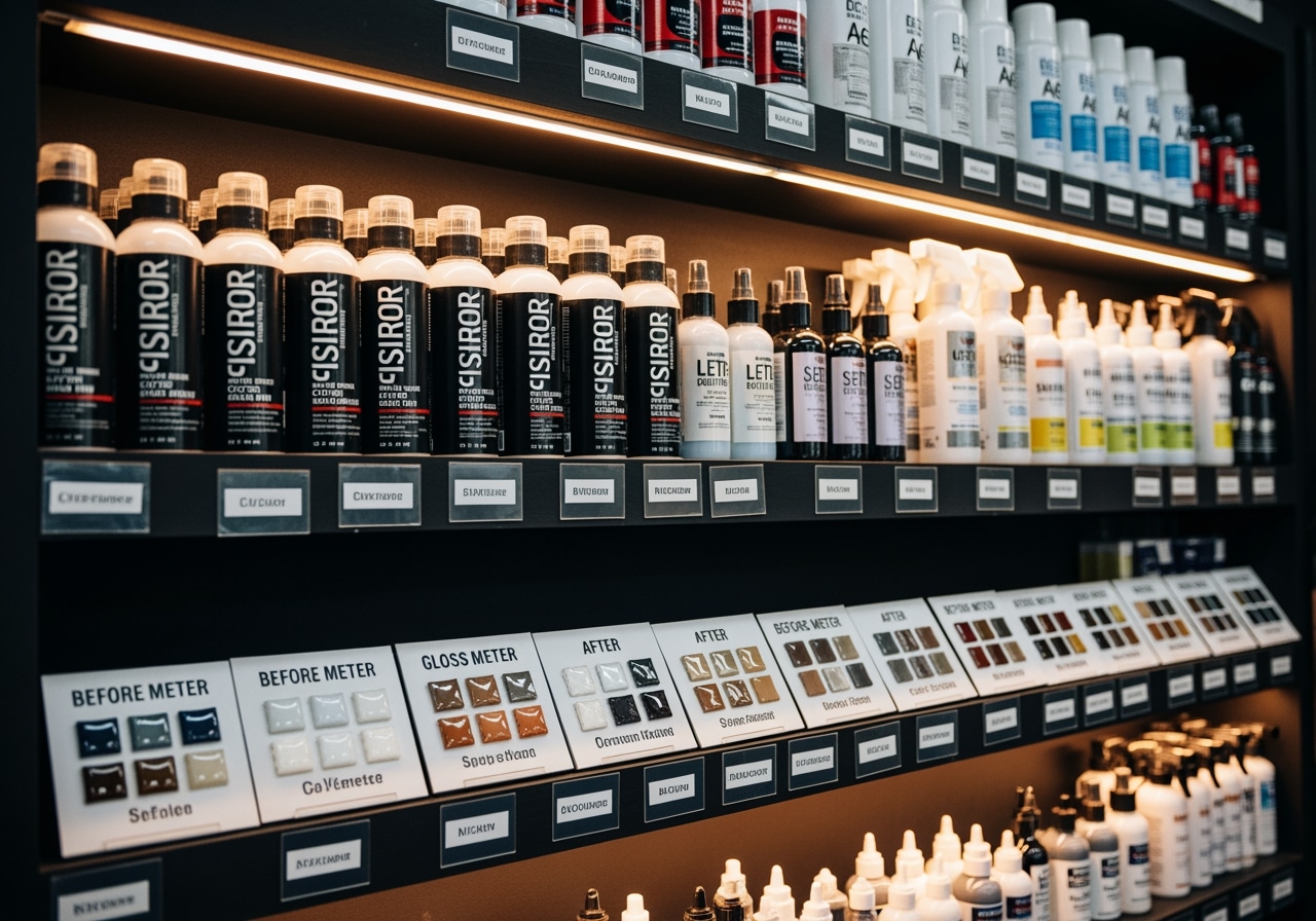 Professional detailing products