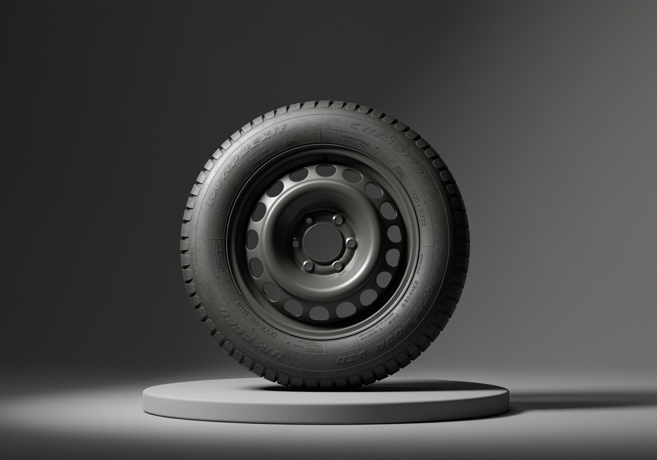 Compact spare tire donut