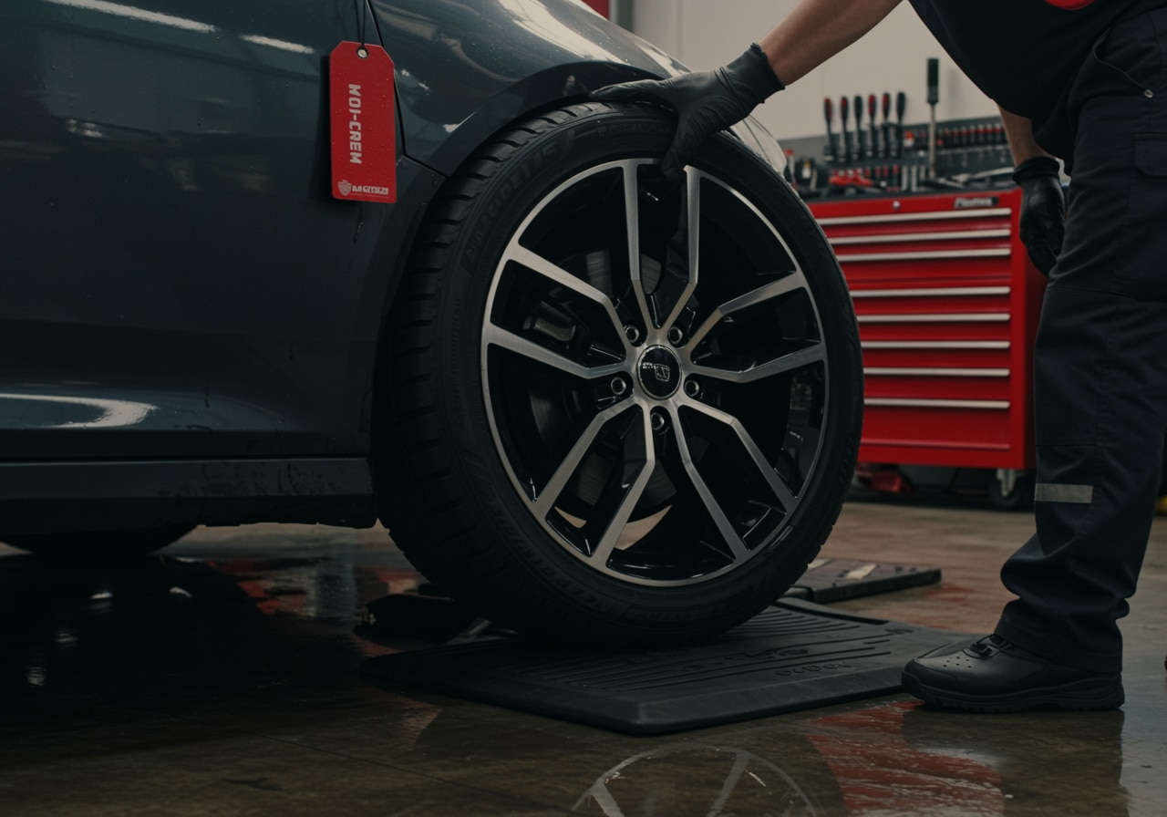 Professional run flat tire service
