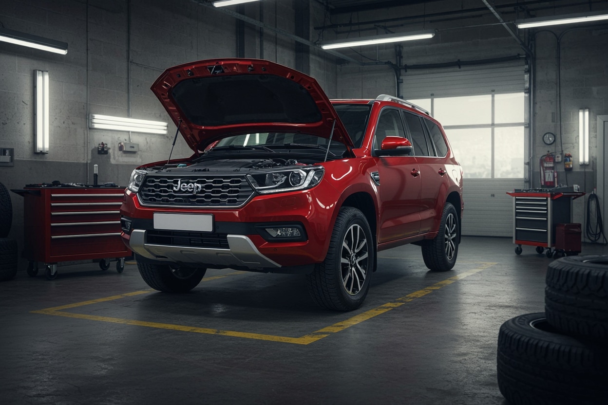 Jeep auto repair shop