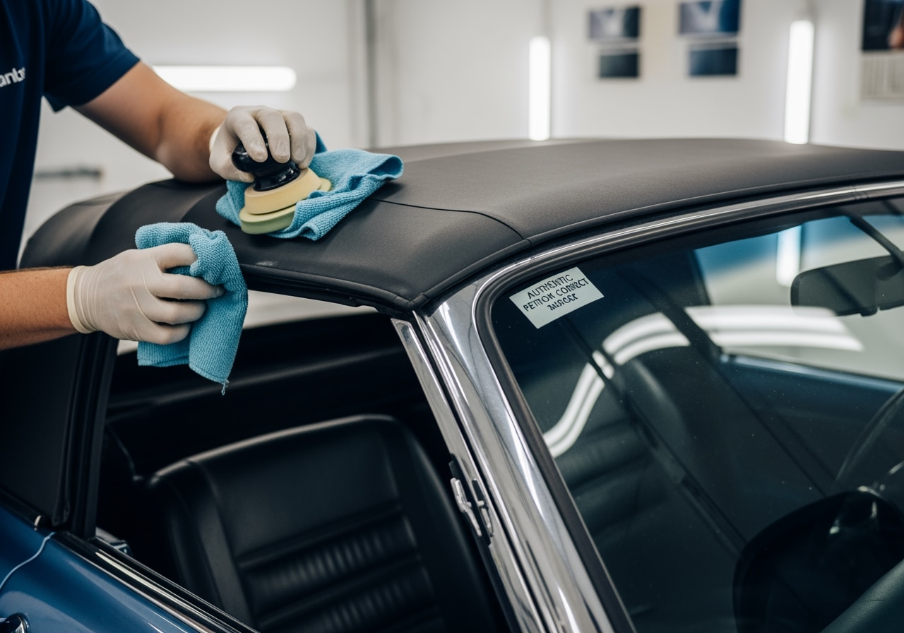 Classic car restoration