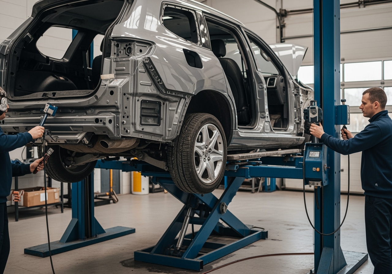 Skyline auto body shop