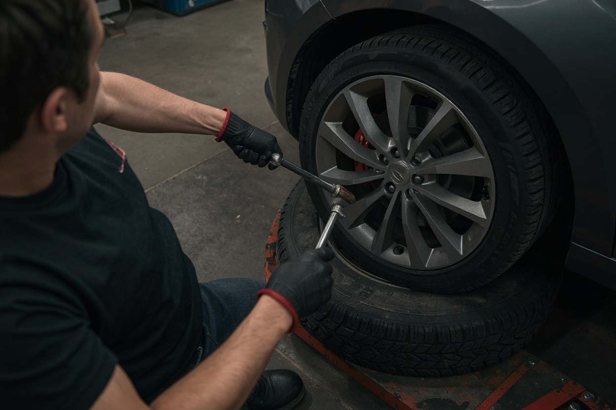 Professional tire service