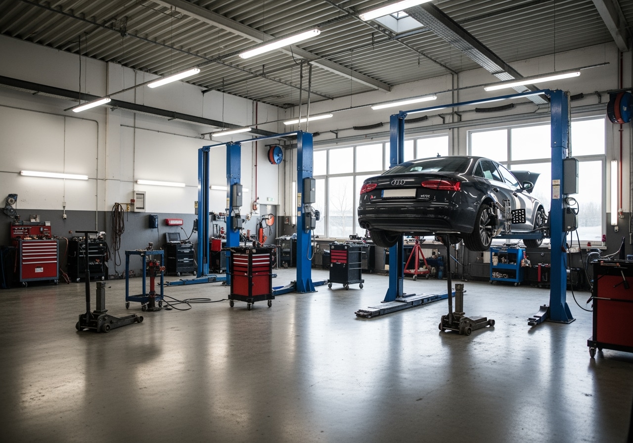 Professional Audi auto body shop services