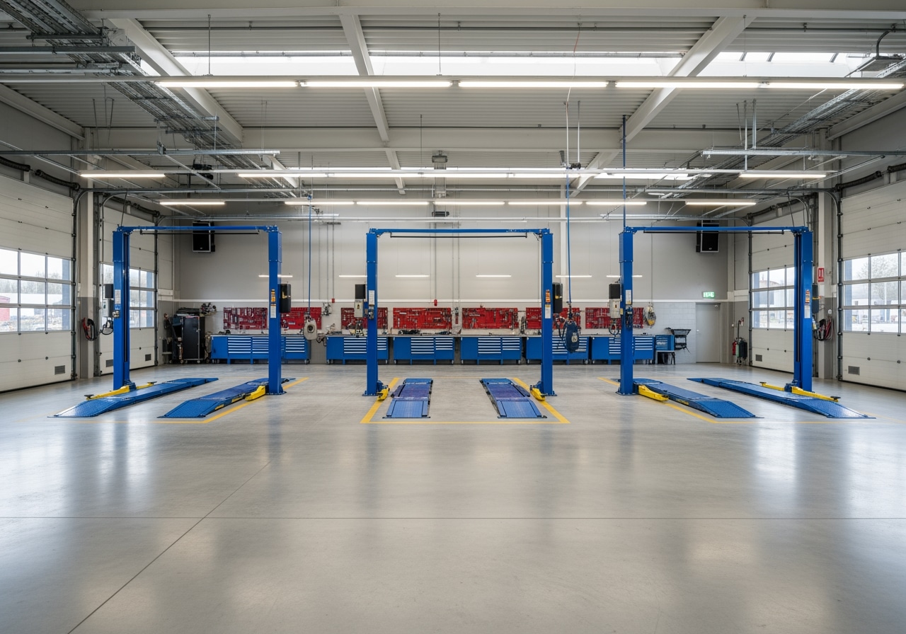 Auto body shop facility Houston