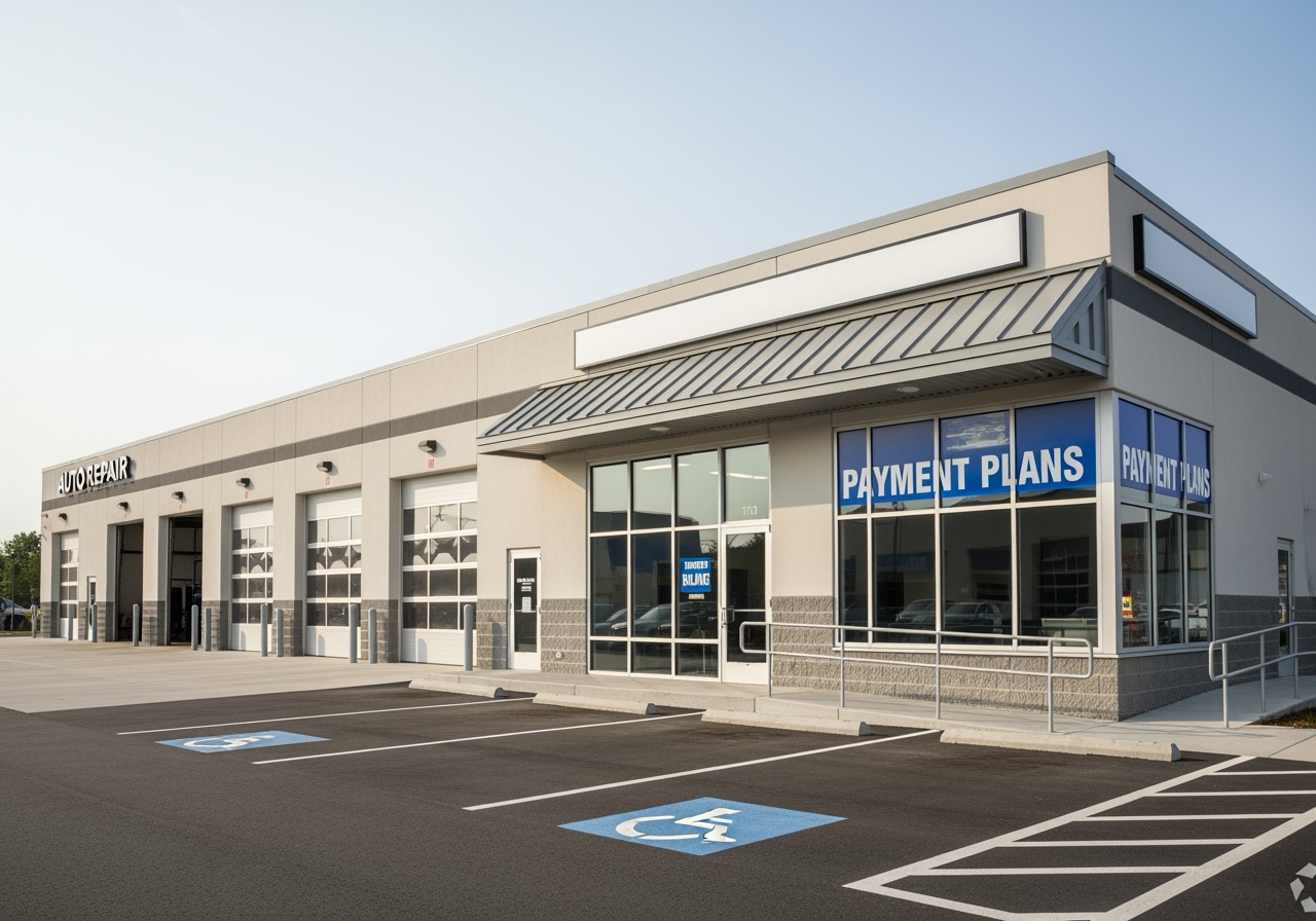 Flexible auto repair financing