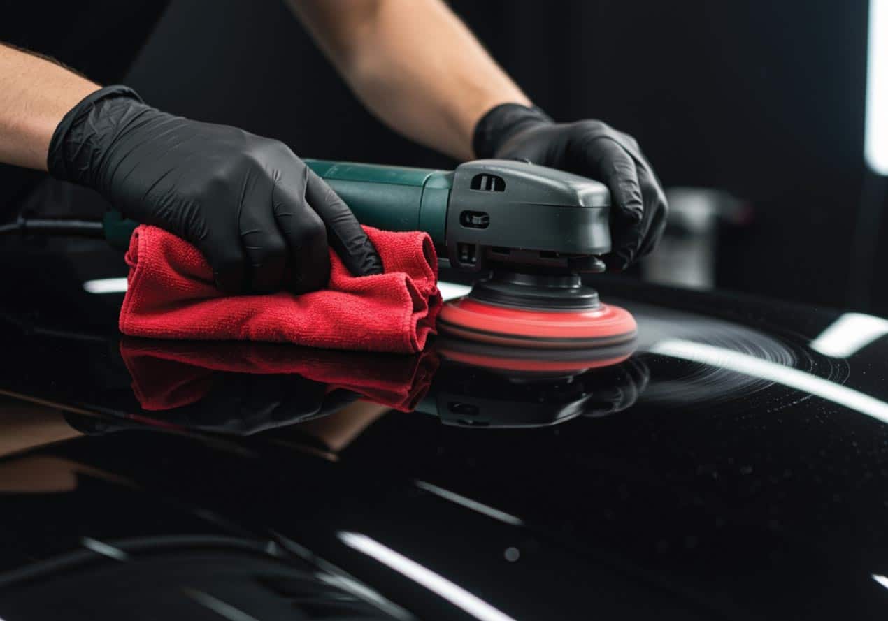 Professional exterior car detailing