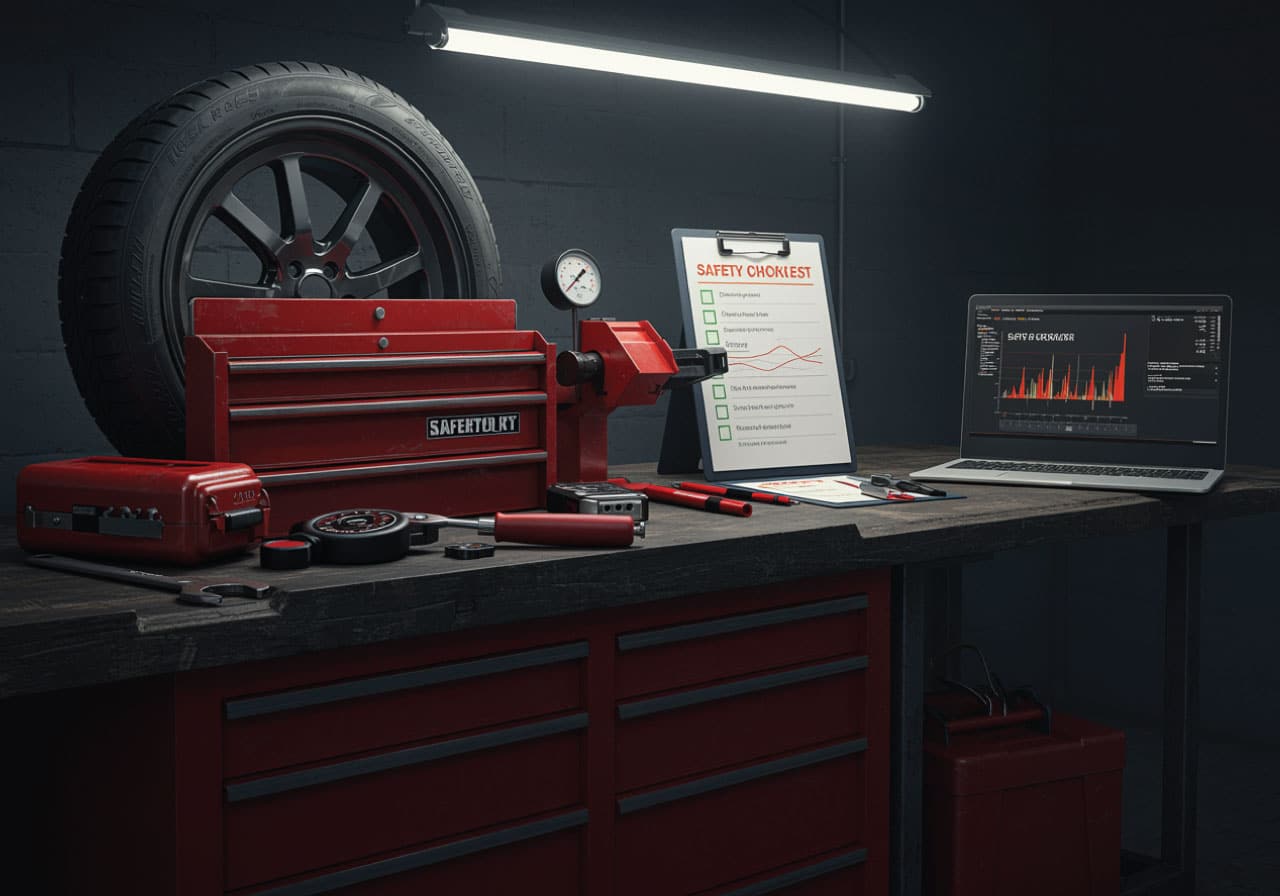 Professional tire service