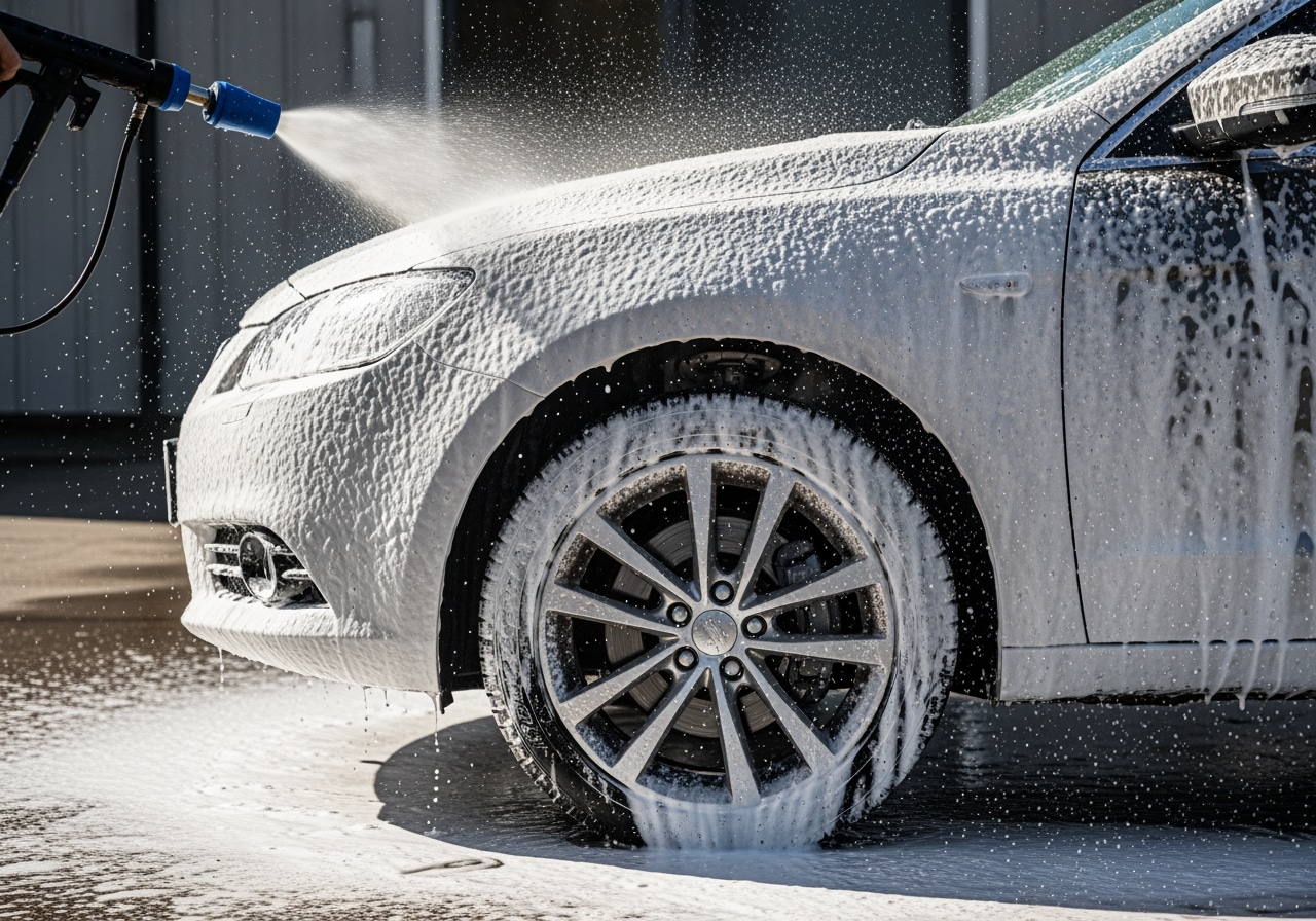 Professional exterior detailing