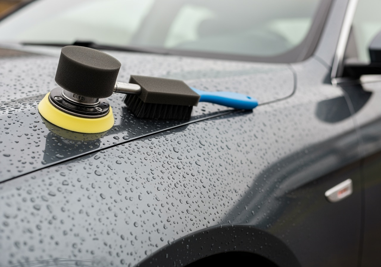 Car detailing kit interior and exterior