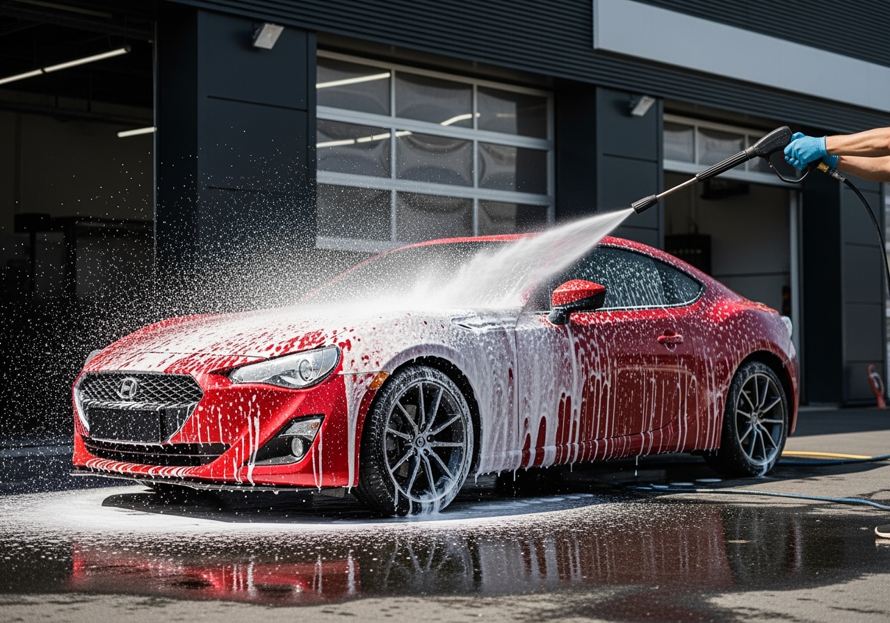 Exterior auto detailing benefits