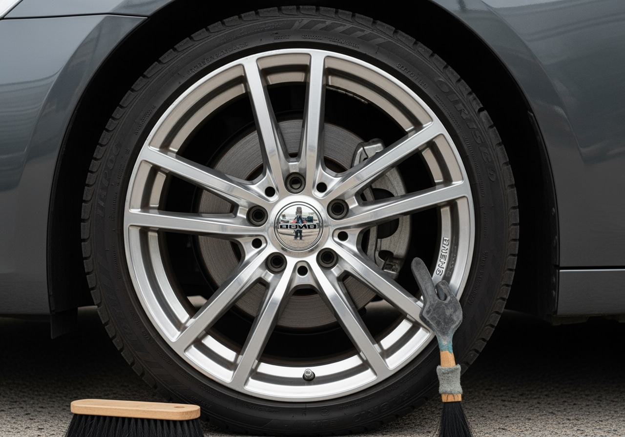 Exterior auto detailing