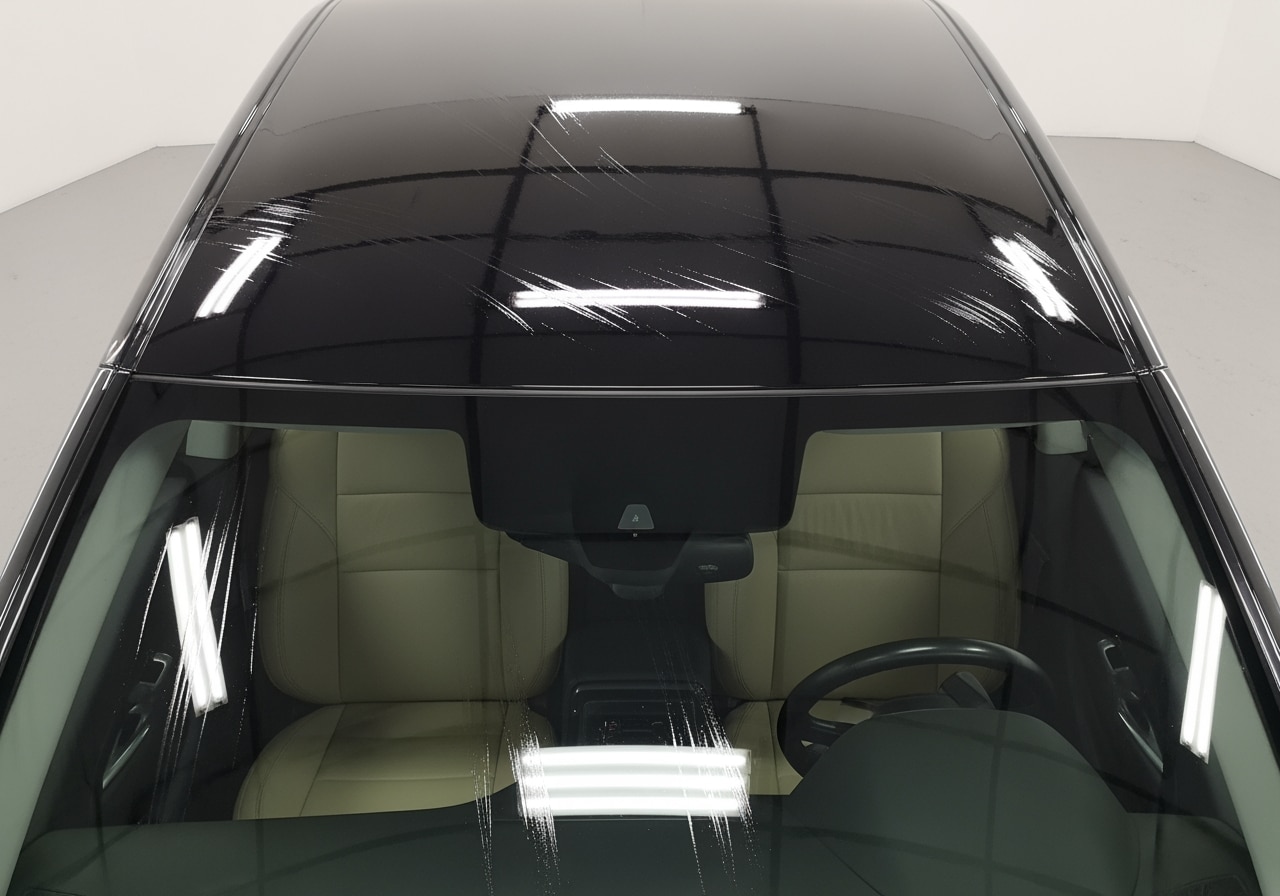 Exterior auto detailing results