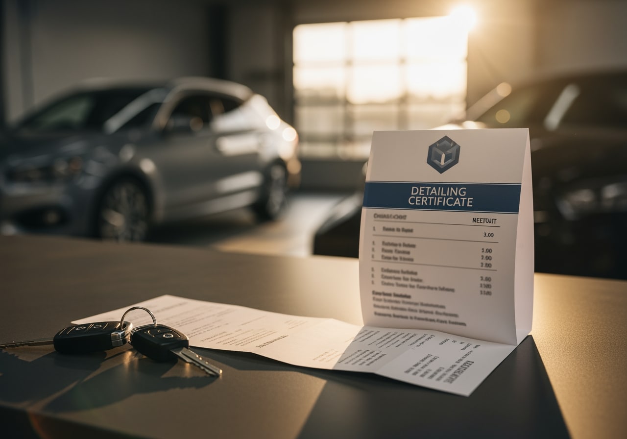 Car exterior detailing service