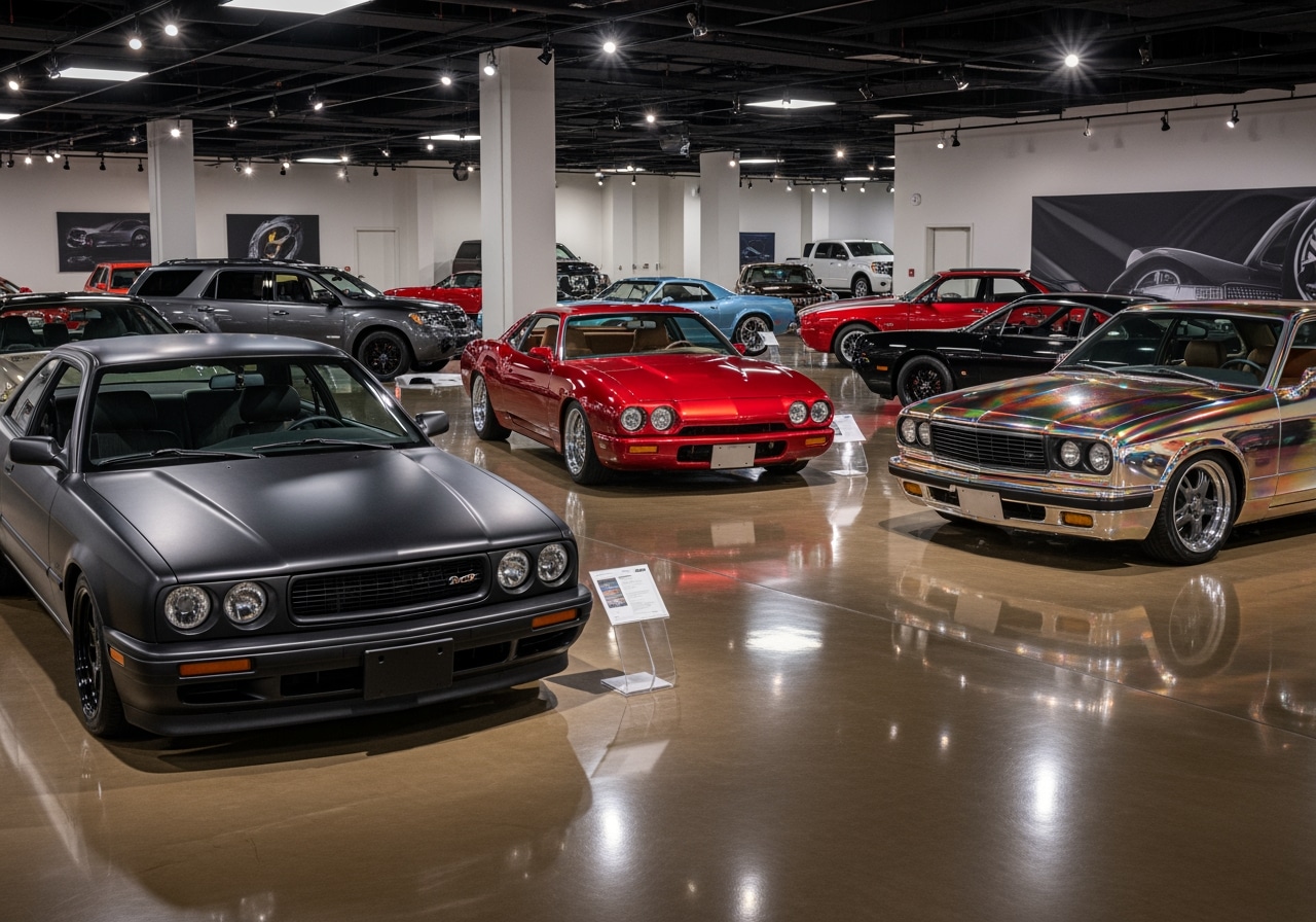 Custom auto paint shop Houston