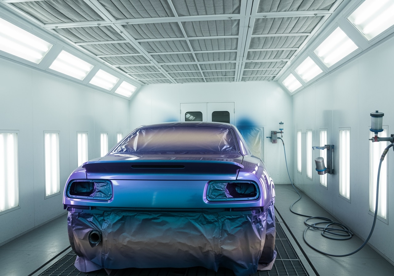 Custom auto paint shop