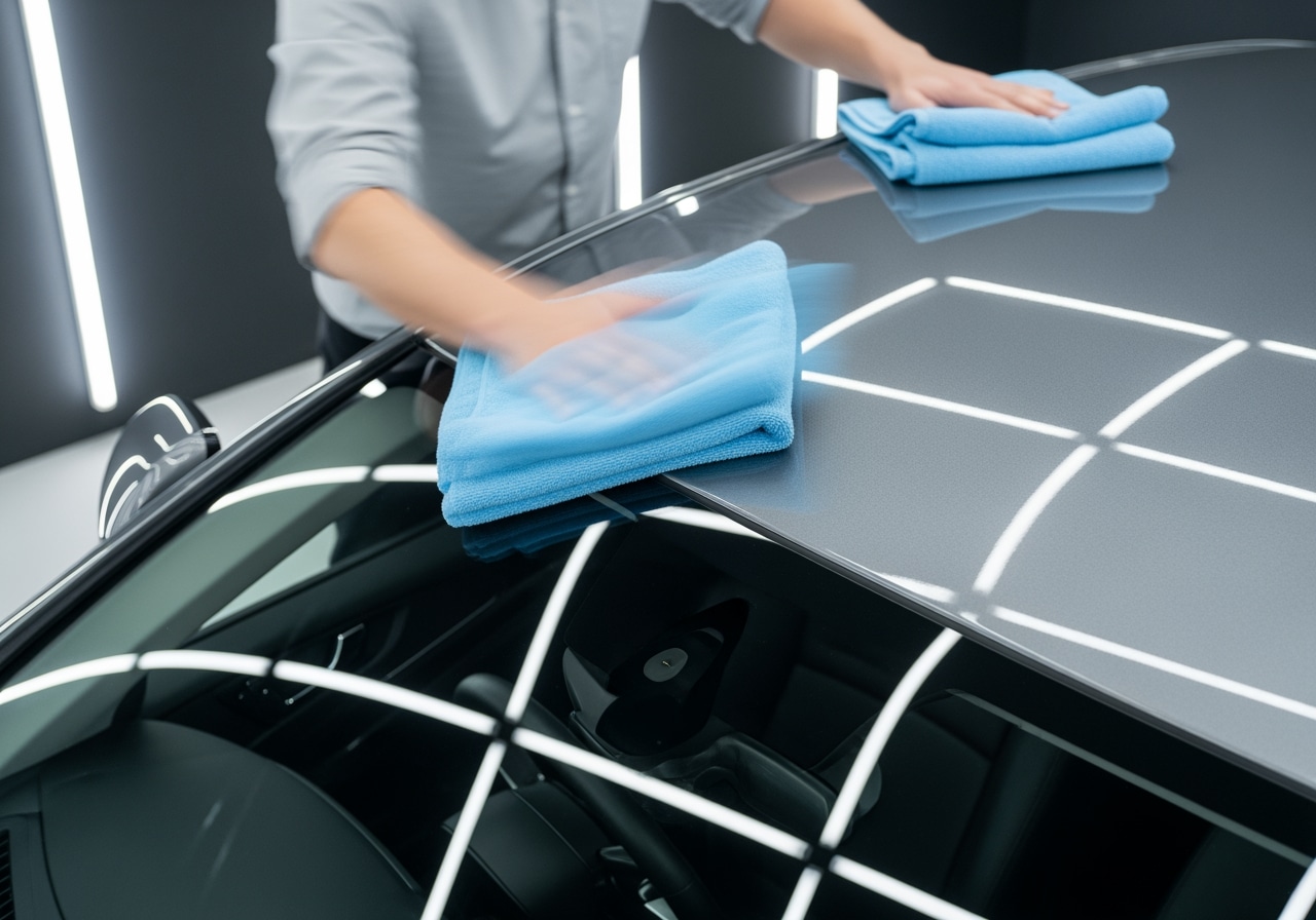 Exterior car detail transformation