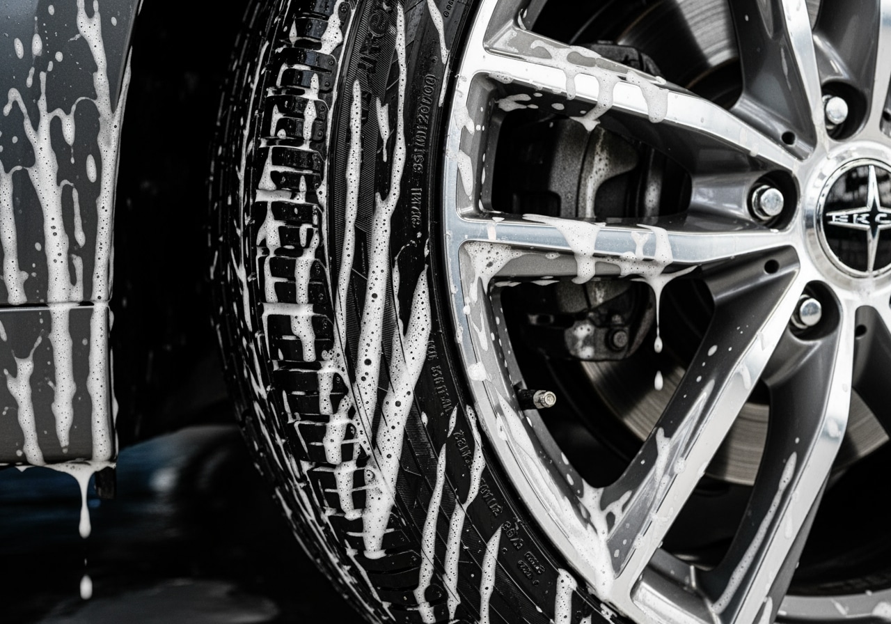 Professional exterior car detail