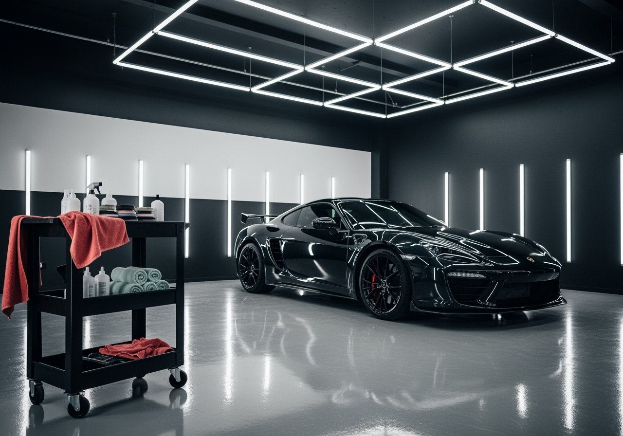 Professional car detailing