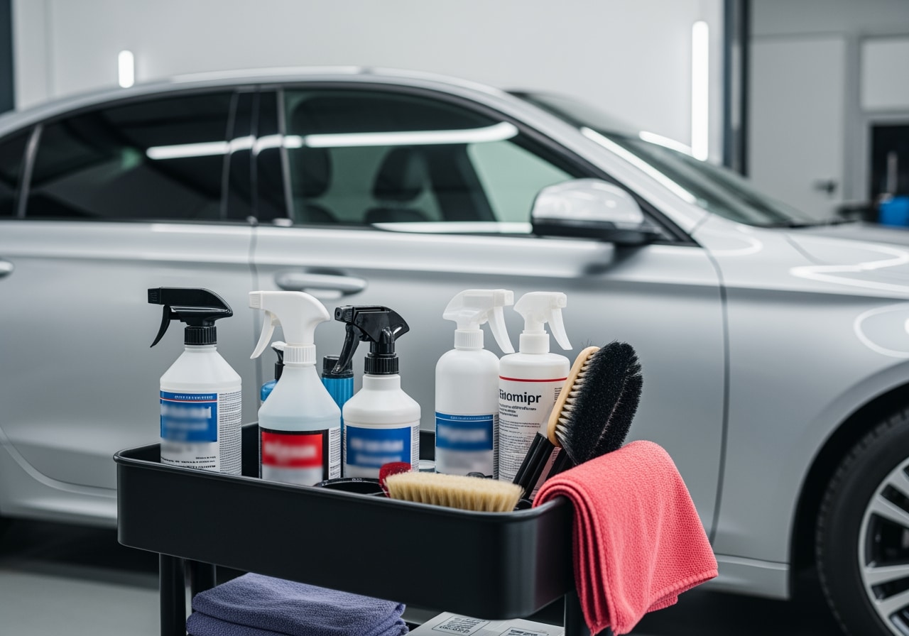 Complete car detailing