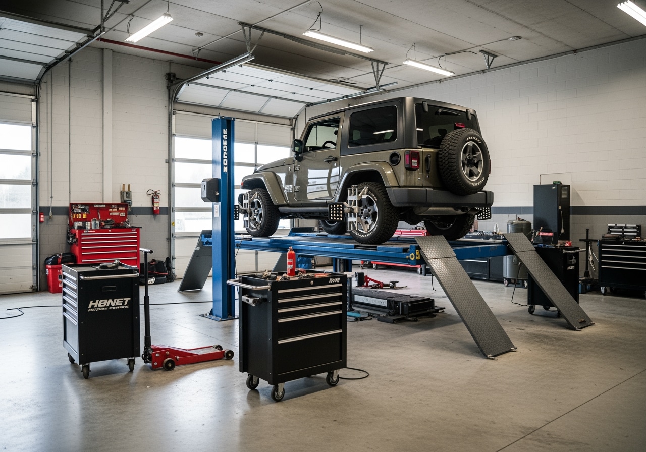 Jeep auto body shop Houston