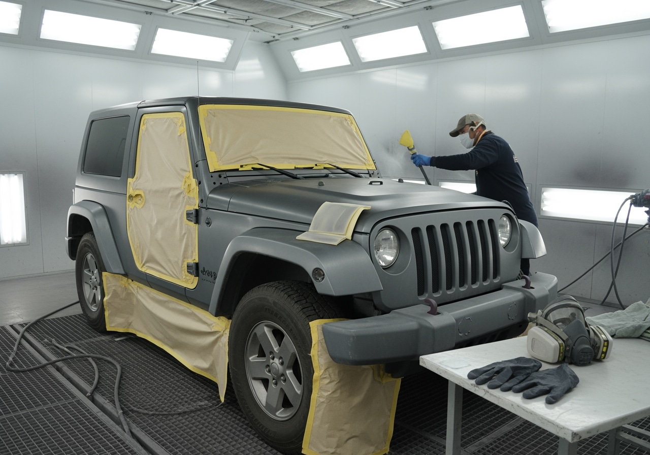 Jeep auto body shop Houston