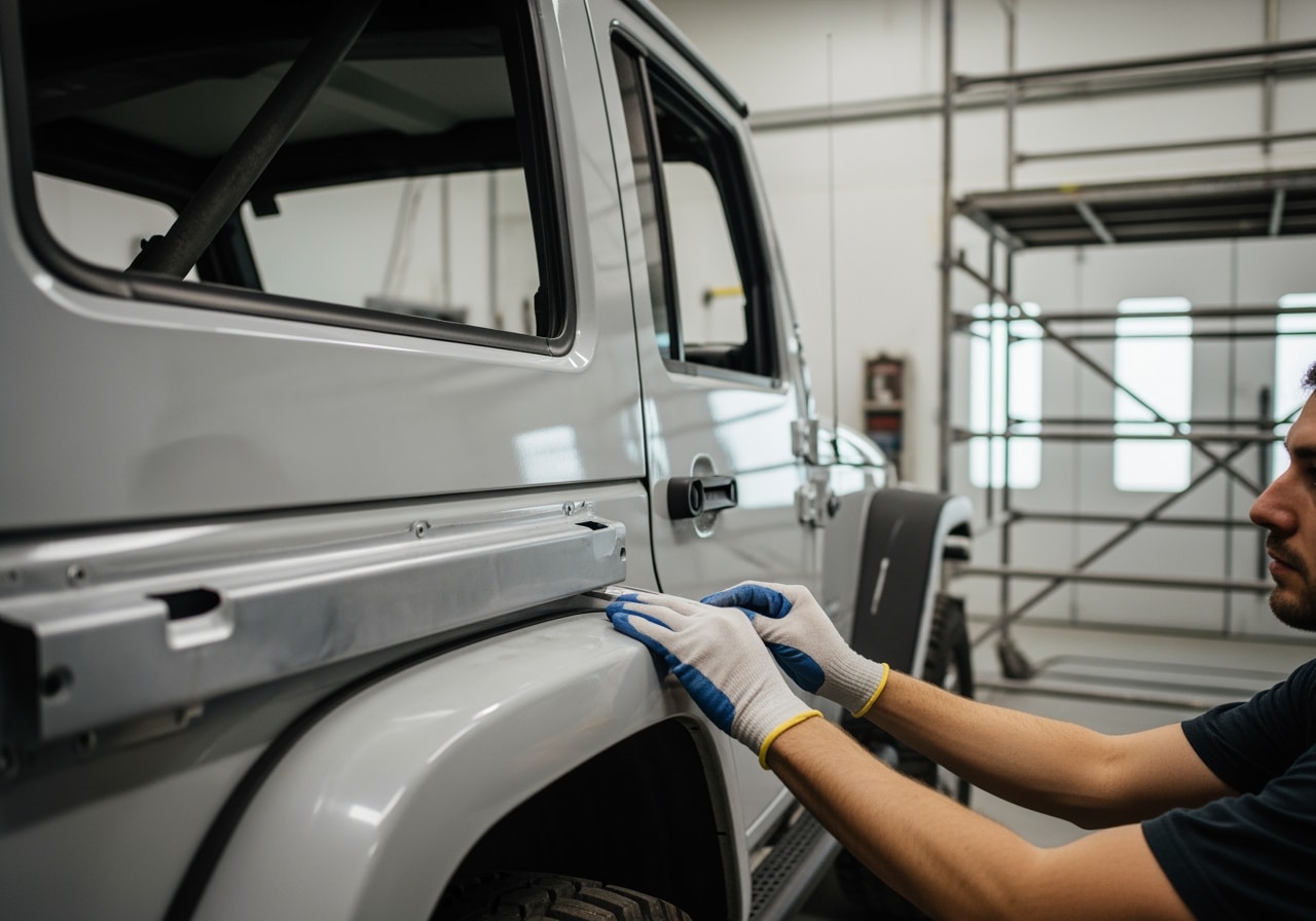 Jeep body repair
