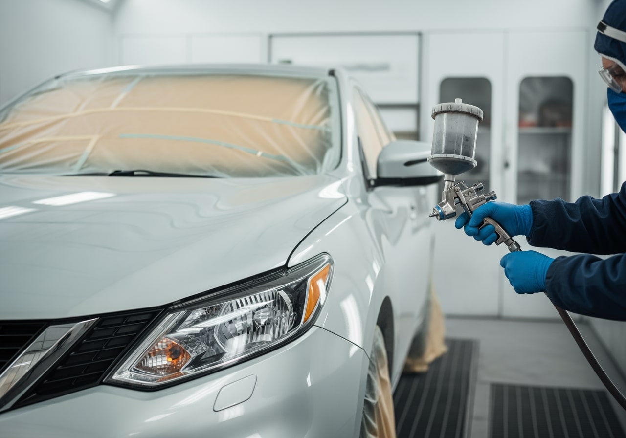 Nissan auto body shop Houston