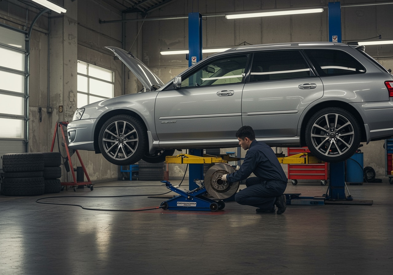 Subaru detailing process