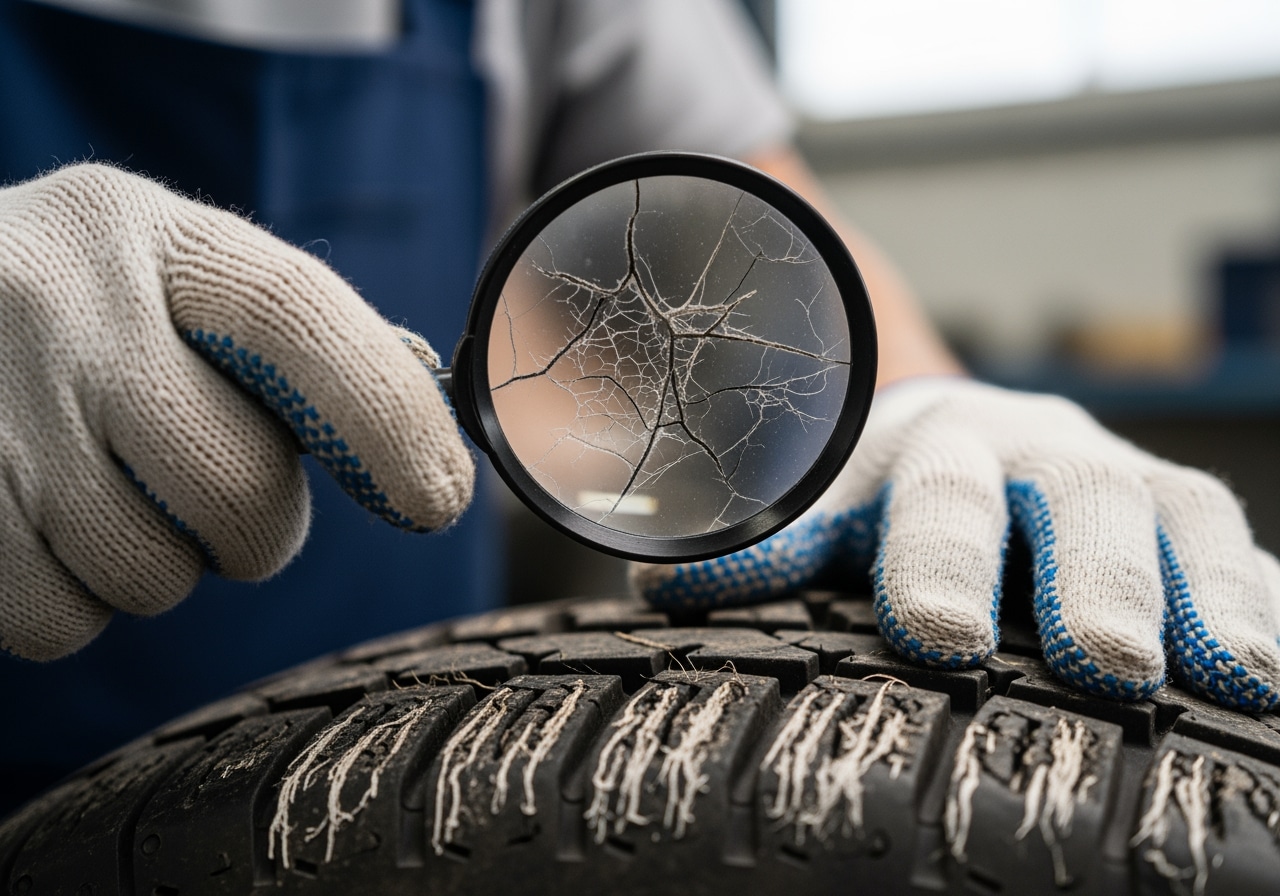 Tire dry rot repair service