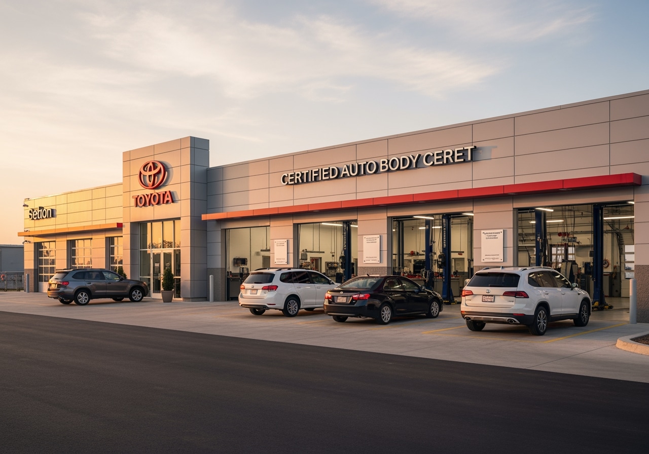 Toyota certified auto body shop Houston