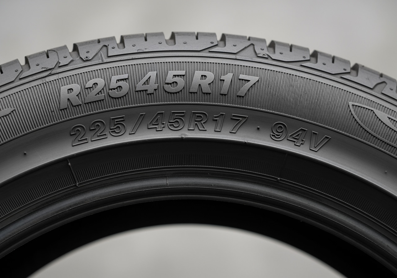 Tire sidewall numbers explained